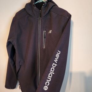 New Balance Soft Shell Hooded Stretch Jacket